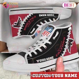 NFL Atlanta Falcons Custom Your Name High Top Shoes