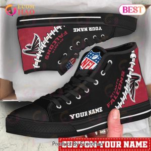 NFL Atlanta Falcons Custom Your Name High Top Shoes