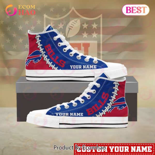 NFL Buffalo Bills Custom Your Name High Top Shoes - Ecomhao Store