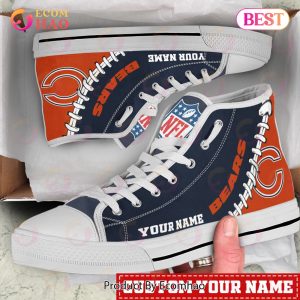 NFL Chicago Bears Custom Your Name High Top Shoes