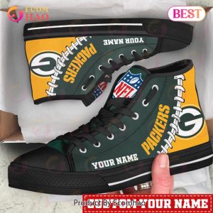 NFL Green Bay Packers Custom Your Name High Top Shoes