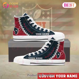 NFL Houston Texans Custom Your Name High Top Shoes