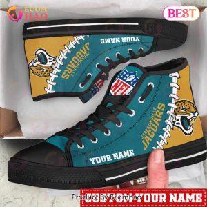NFL Jacksonville Jaguars Custom Your Name High Top Shoes