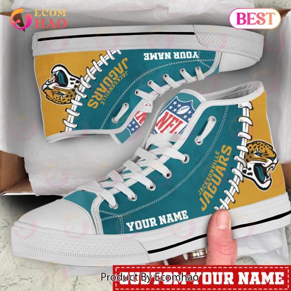NFL Jacksonville Jaguars Custom Your Name High Top Shoes