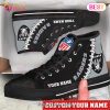 NFL Kansas City Chiefs Custom Your Name High Top Shoes