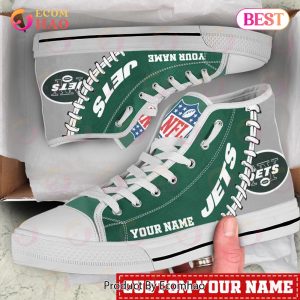 NFL New York Jets Custom Your Name High Top Shoes