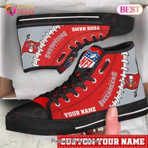 NFL Tampa Bay Buccaneers Custom Your Name High Top Shoes
