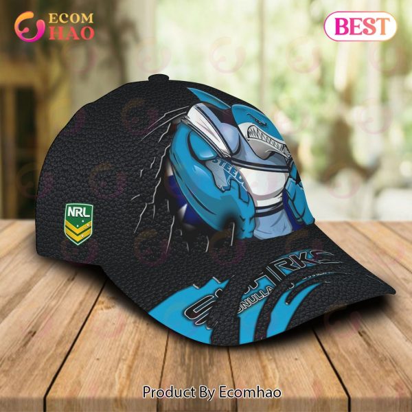 NRL Cronulla Sharks Personalized Cap Allover Print