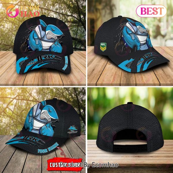 NRL Cronulla Sharks Personalized Cap Allover Print