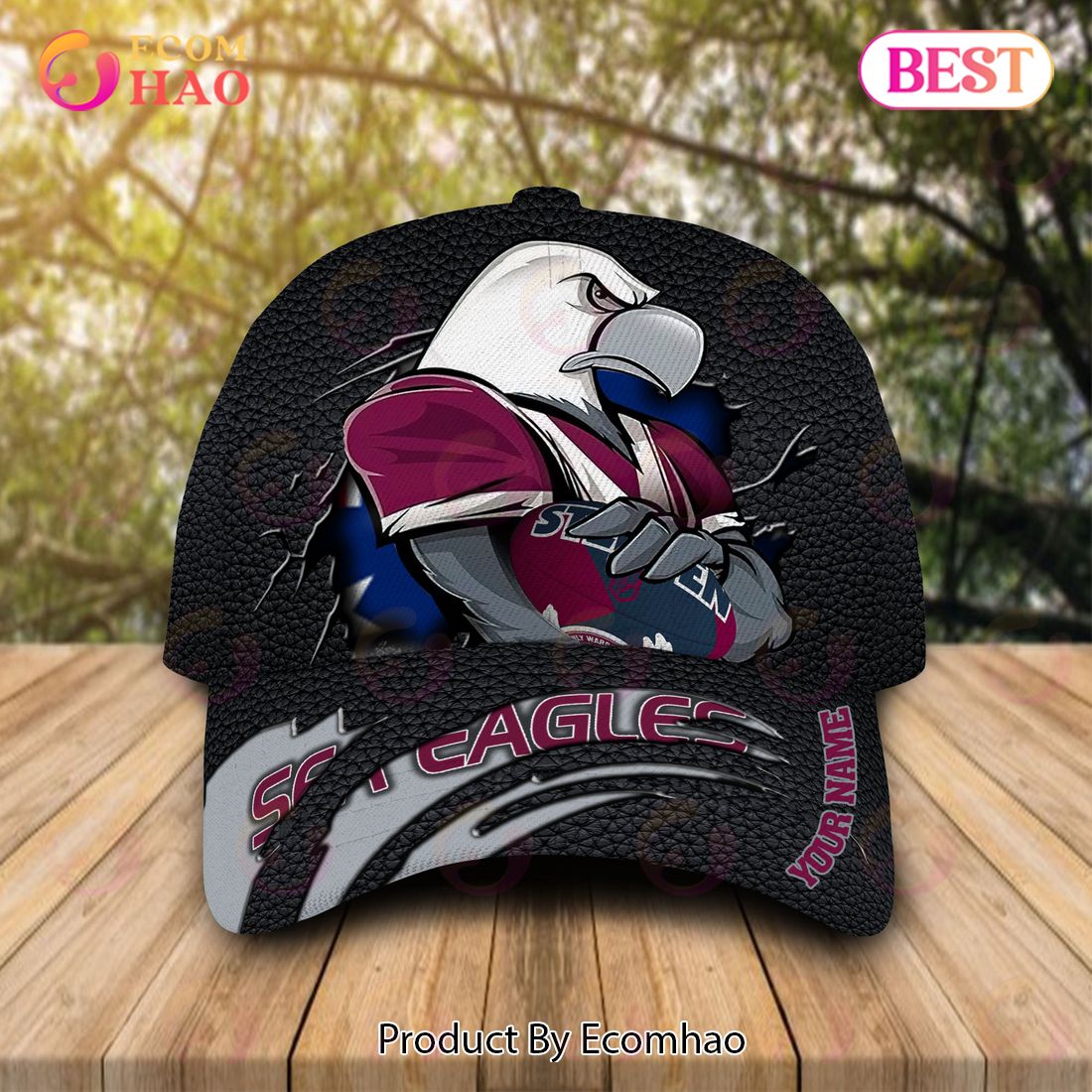 NRL Manly Sea Eagles Personalized Cap Allover Print