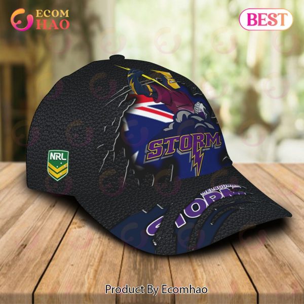NRL Melbourne Storm Personalized Cap Allover Print