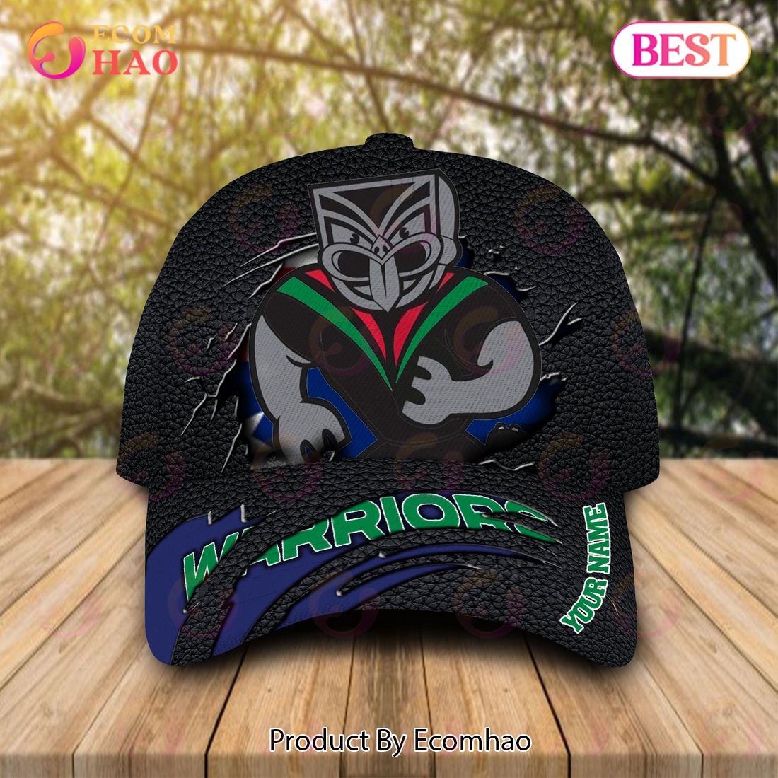 NRL Penrith Panthers Personalized Cap Allover Print