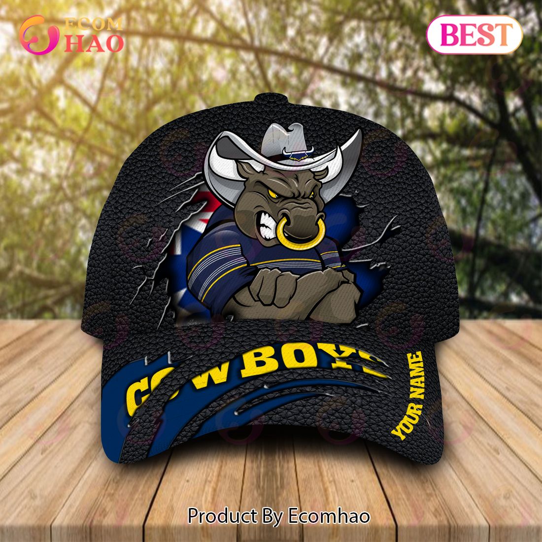 NRL Melbourne Storm Personalized Cap Allover Print