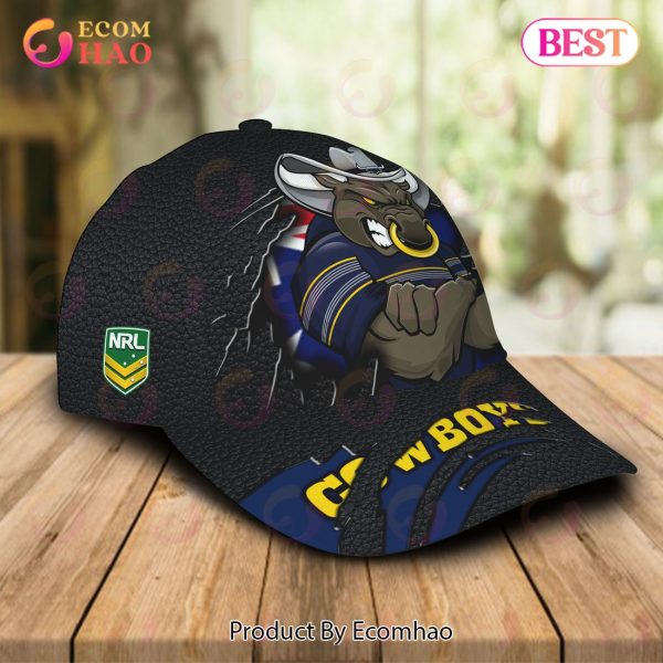 NRL North Queensland Cowboys Personalized Cap Allover Print