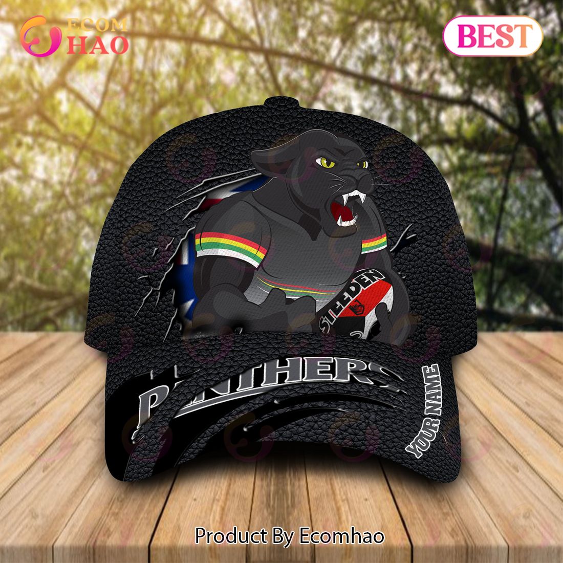 NRL Sydney Roosters Personalized Cap Allover Print