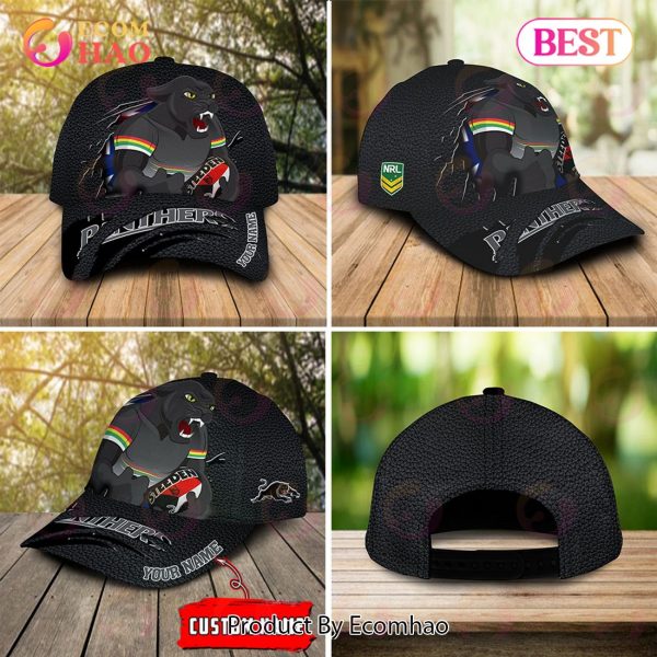 NRL Penrith Panthers Personalized Cap Allover Print