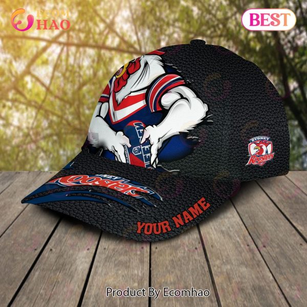 NRL Sydney Roosters Personalized Cap Allover Print