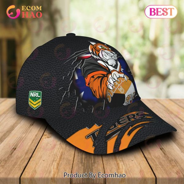NRL Wests Tigers Personalized Cap Allover Print