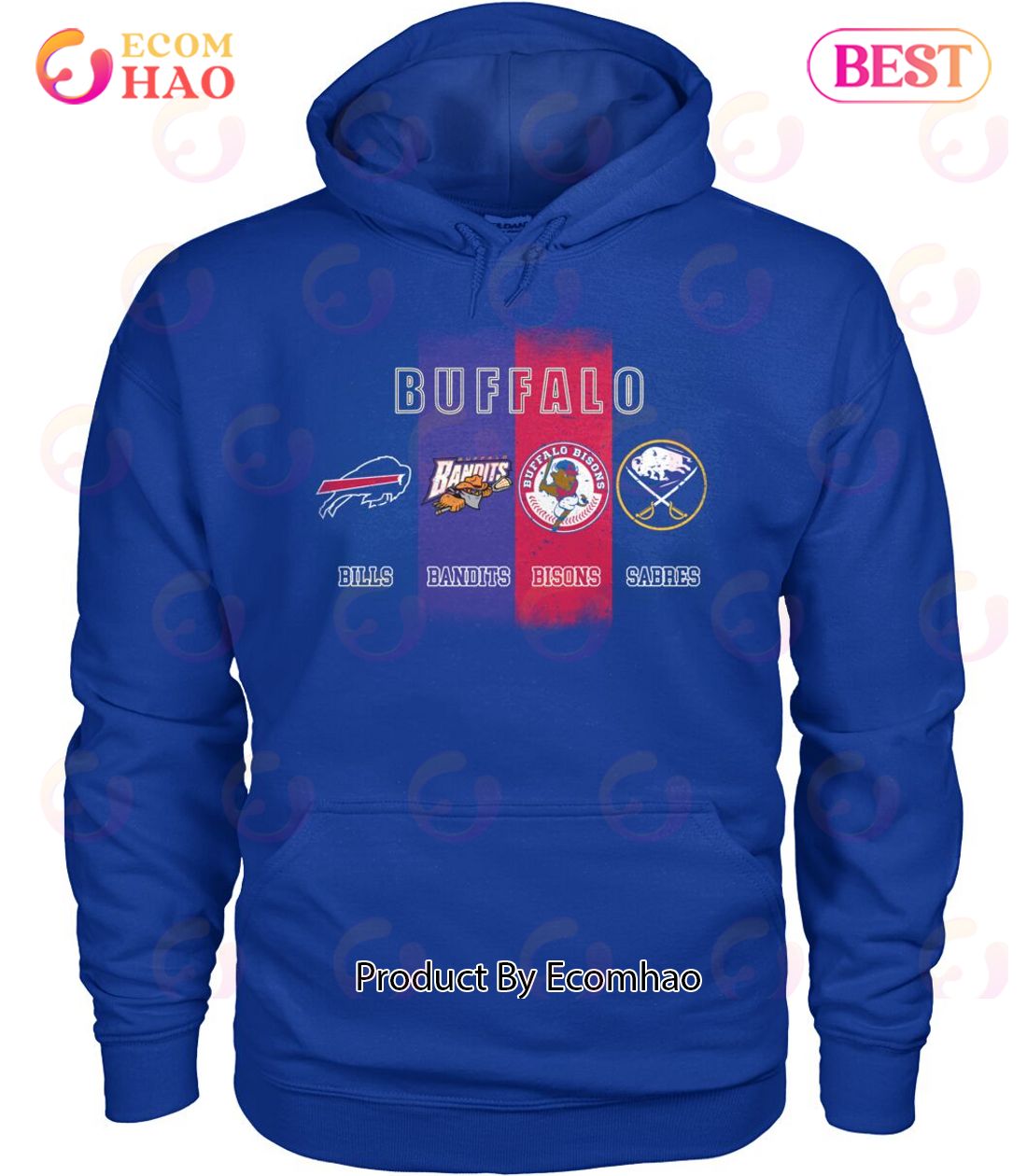 Buffalo Bills And Bandits And Bisons And Sabres T-Shirt