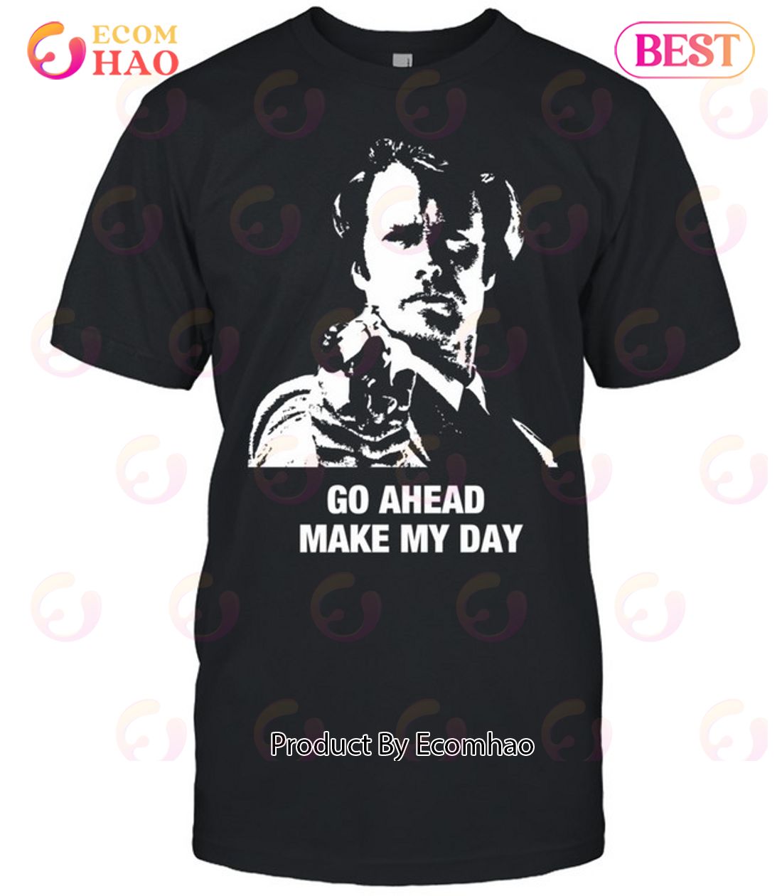 Clint Eastwood Go Ahead Make My Day Unisex T-Shirt