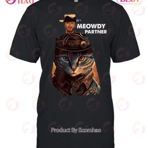Clint Eastwood Meowdy Partner Unisex T-Shirt