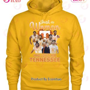 Just A Woman Who Loves Her Tennessee T-Shirt