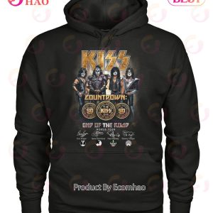 Kiss Countdown The Final 50 Show The Last Tour Ever End Of The Road World Tour T-Shirt