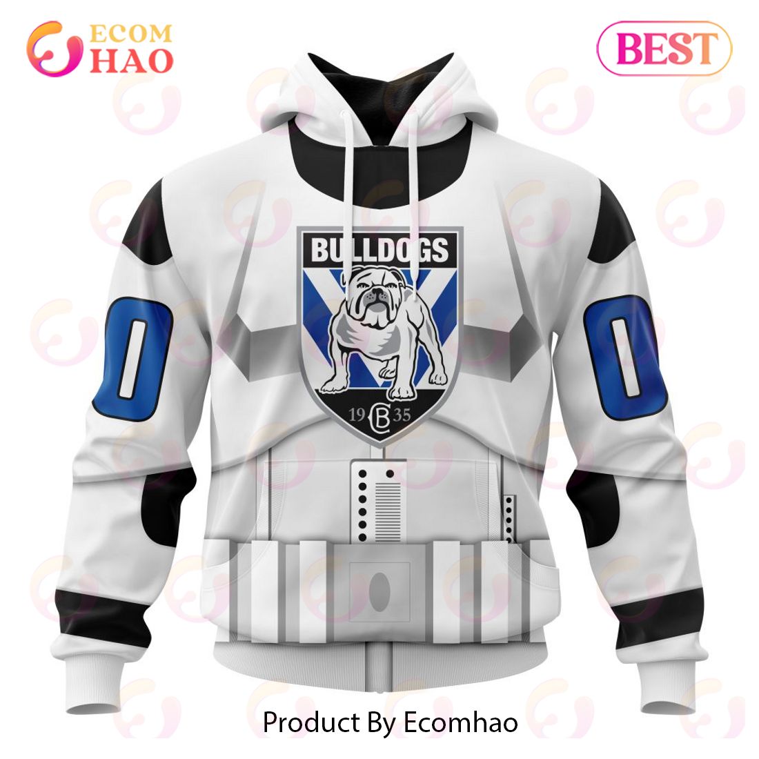 NRL Gold Coast Titans Special Star Wars Design 3D Hoodie