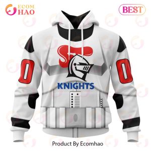 NRL Newcastle Knights Special Star Wars Design 3D Hoodie