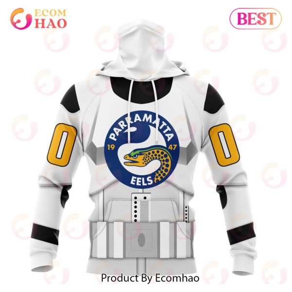 NRL Parramatta Eels Special Star Wars Design 3D Hoodie