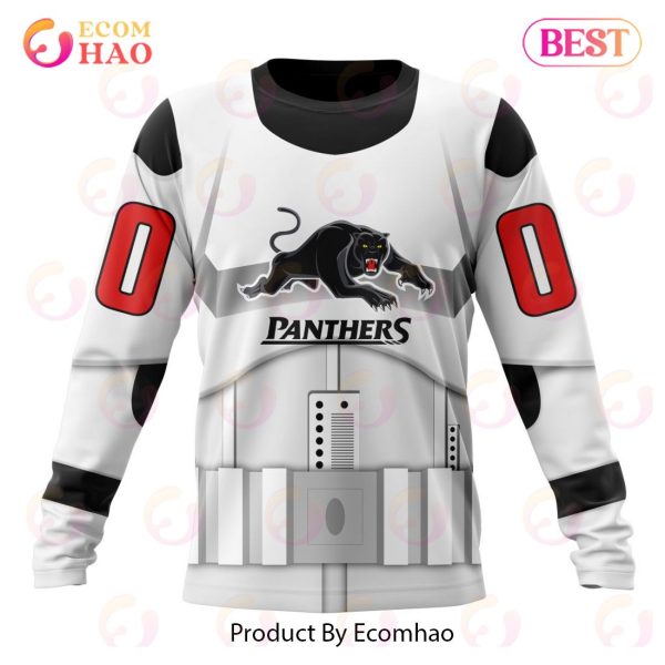NRL Penrith Panthers Special Star Wars Design 3D Hoodie
