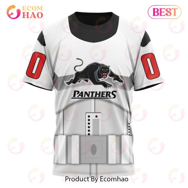 NRL Penrith Panthers Special Star Wars Design 3D Hoodie