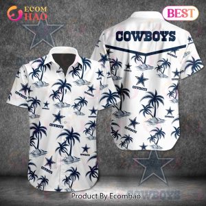 Tropical NFL Dallas Cowboys Button Shirt