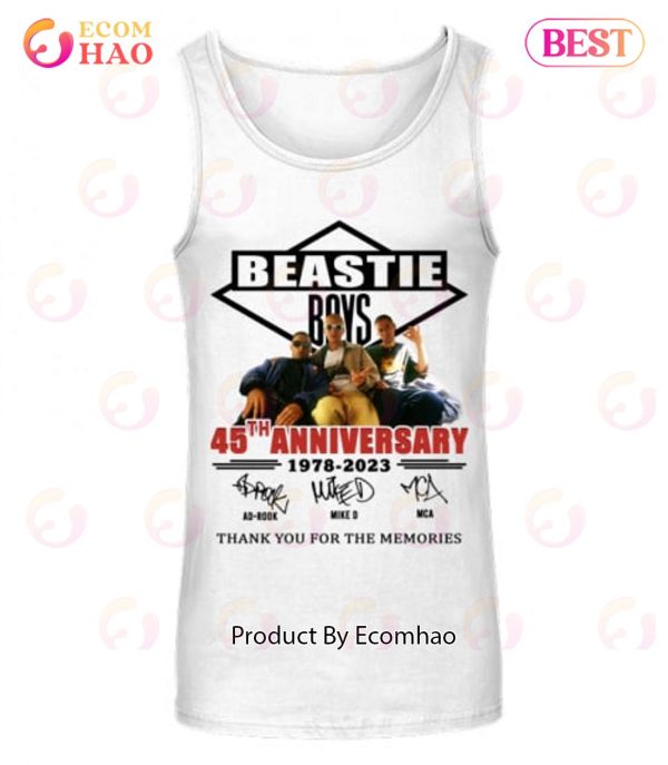 45th Anniversary 1978 – 2023 Beastie Boys Thank You For The Memories T-Shirt