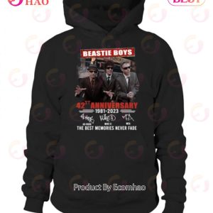 Beastie Boys 42st Anniversary 1981 – 2023 The Best Memories Never Fade T-Shirt