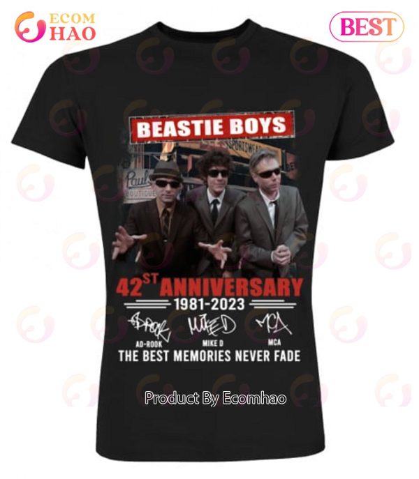 Beastie Boys 42st Anniversary 1981 – 2023 The Best Memories Never Fade T-Shirt
