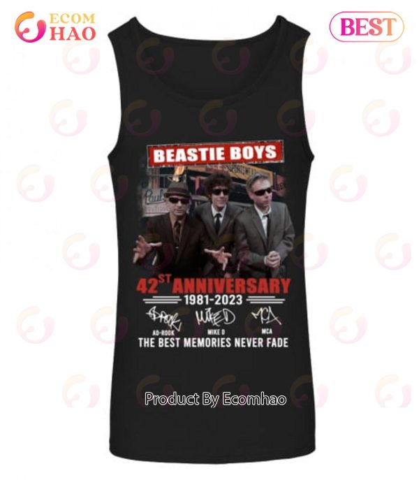 Beastie Boys 42st Anniversary 1981 – 2023 The Best Memories Never Fade T-Shirt