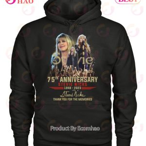 Stevie 75th Anniversary Stevie Nicks 1948 – 2023 Thank You For The Memories T-Shirt
