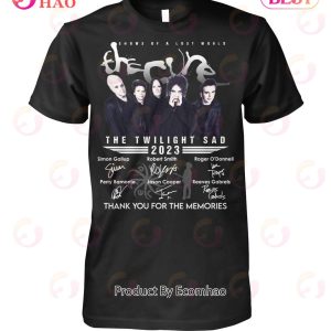 The Cure Announce 2023 Shows Of A Lost World The Twilight Sad Thank You For The Memories T-Shirt