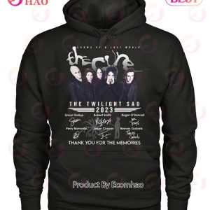 The Cure Announce 2023 Shows Of A Lost World The Twilight Sad Thank You For The Memories T-Shirt