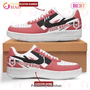 NRL St. George Illawarra Dragon Air Force 1 Custom Name