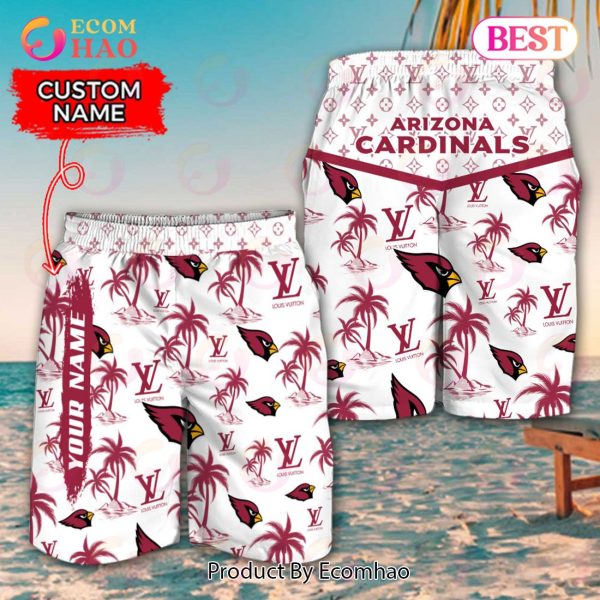 LIMITED] Arizona Cardinals NFL-Summer Hawaiian Shirt And Shorts