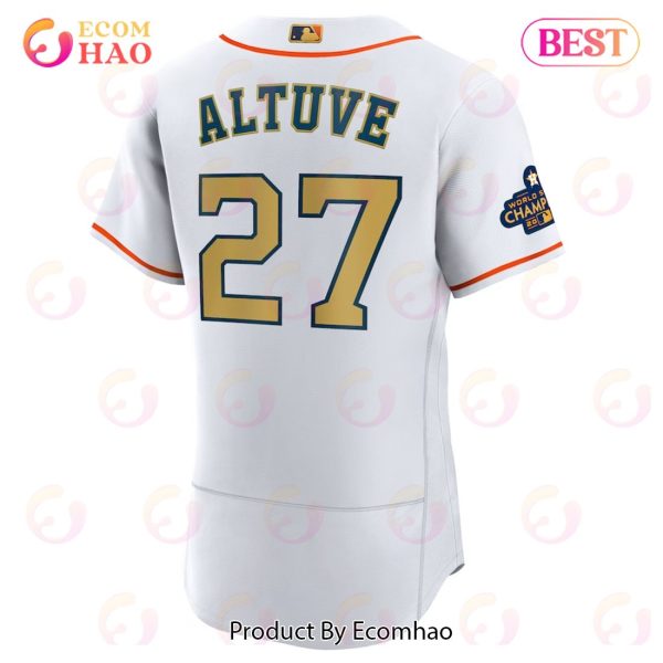 The Astros Gold Jersey