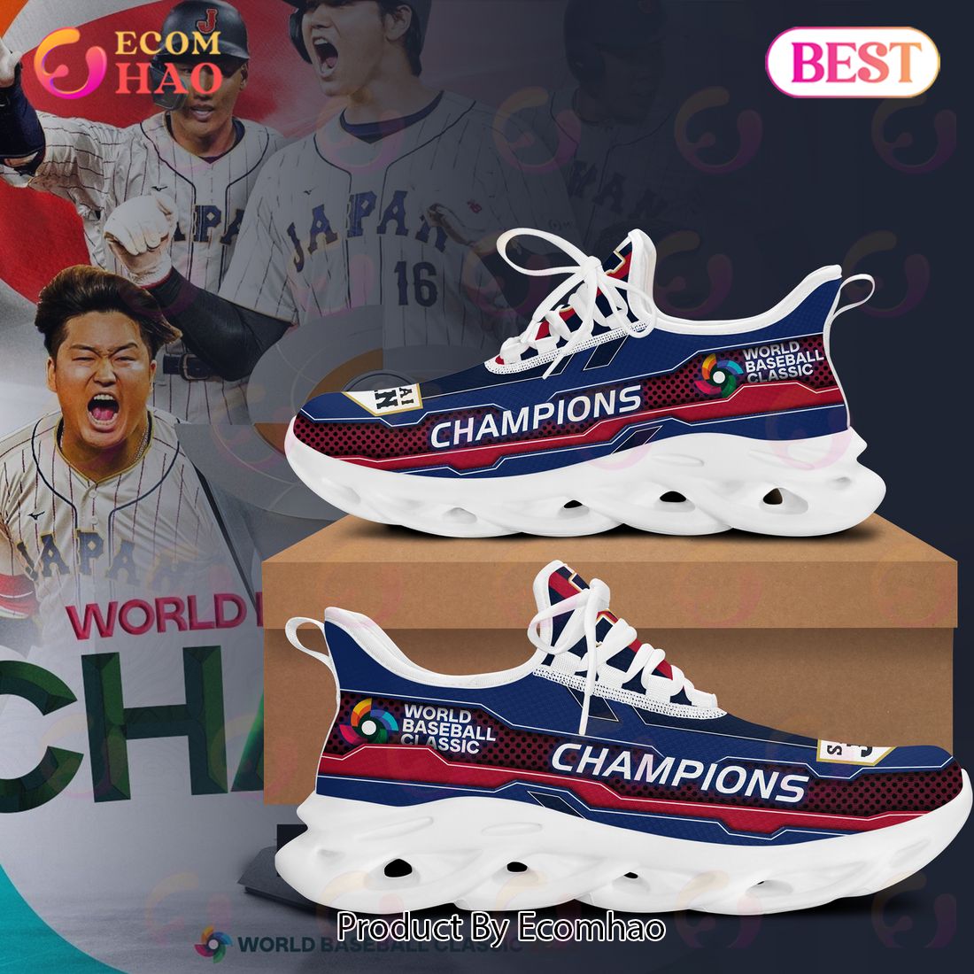 Yomiuri Giants Personalized Max Soul Shoes