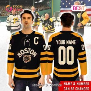 Personalized NHL Boston Bruins Hockey Jersey