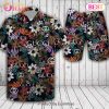 Gucci Flower Pattern Hot Summer GC Hawaiian Shirt And Shorts