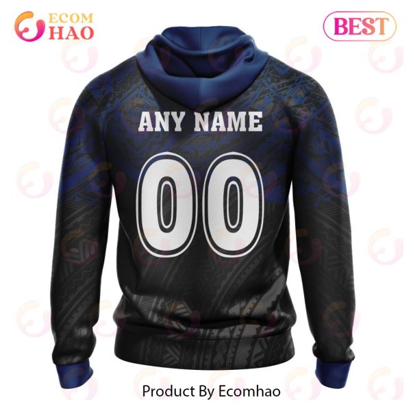 Super Rugby ACT Brumbies Special Polynesian Design 3D Hoodie