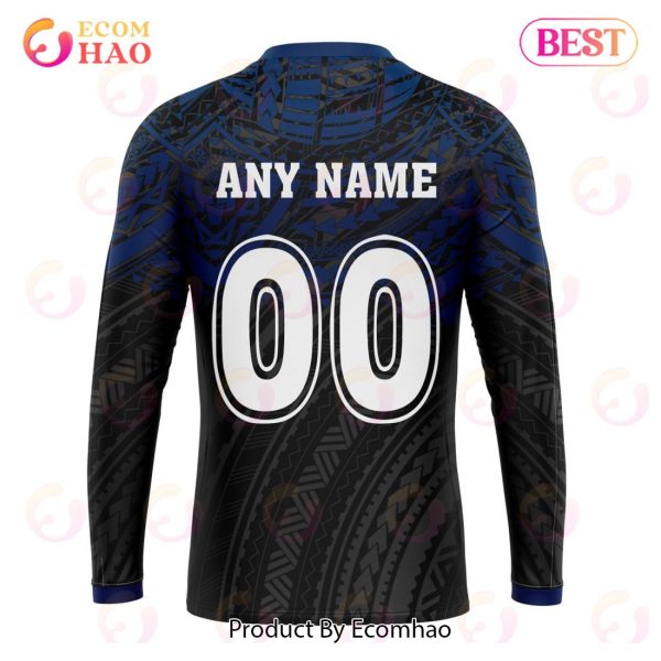 Super Rugby ACT Brumbies Special Polynesian Design 3D Hoodie