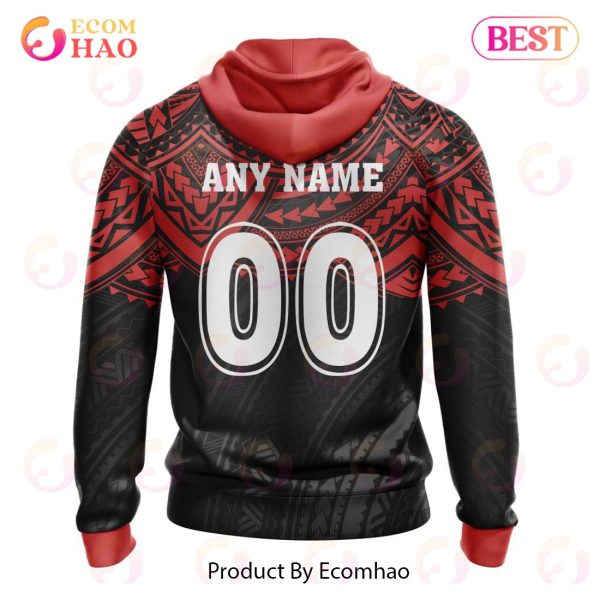 Super Rugby Gallagher Chiefs Special Polynesian Design 3D Hoodie