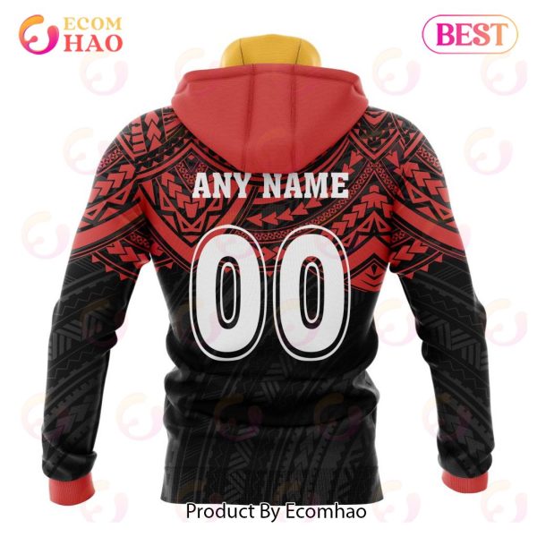 Super Rugby Gallagher Chiefs Special Polynesian Design 3D Hoodie